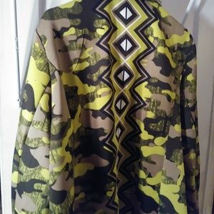 Camouflage blazer